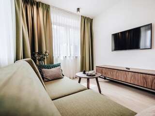 Апарт-отели Apartamenty Sowa Bydgoszcz Быдгощ Апартаменты с 1 спальней-9